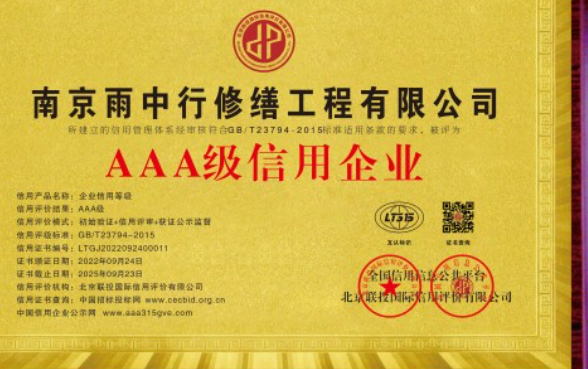 龙文企业资质认证